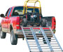 1,500 lb 84 x 54 in. All-Season Tri-Fold Aluminum Ramp -- 8329989 - Image