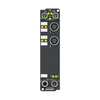 EP3182-1002 | EtherCAT Box, 2-channel analog input + 2-channel digital output, multi-function, ±10 V, 0/4…20 mA, 16 bit, single-ended, M12