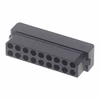 9+9 Pos. Female DIL Cable Housing for Latches - M80-1031898S - Harwin Plc