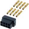 Wire To Board, Receptacle, 8 Position, 2Row, 2Mm; Product Range Harwin - 94T9168 - Newark, An Avnet Company