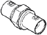 BNC 50ohm Bulkhead Adapter - Isolated from Panel J/J -- 031-4803-RFX - Image