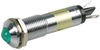 Panel Indicator, 9.5Mm, Green, 12Vdc; Led Color Dialight - 96Y6412 - Newark, An Avnet Company
