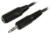 Cable, 3.5Mm Stereo Plug-Jack, 6 , Blk; Connector Type A Multicomp Pro - 26W6344 - Newark, An Avnet Company