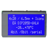 LCD, OLED Character and Numeric - 1481-EADIP205B-6NLW-ND - DigiKey