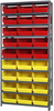 Storage Shelving with Bins - 2475-216 - Simplastics