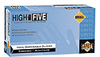 High Five Vinyl Gloves, Blue, Lightly Powdered, Large, 100/box -- GO-86233-57 - Image