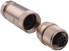 Sensor Connector, M12, Rcpt, 8Pos, Cable; Product Range Norcomp - 76Y0153 - Newark, An Avnet Company