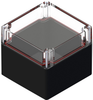 Enclosure, Junction Box, Pc, Black/clear; Enclosure Type Serpac - 06AC7424 - Newark, An Avnet Company