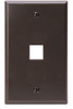 QuickPort Wallplates - 41080-1BP - Leviton Manufacturing