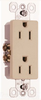 Duplex/Single Receptacle -- 885-SBK - Image
