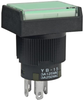 Switch, Pushbutton, Illuminated, Spdt, 3A, 250V, Green; Product Range Nkk Switches - 11X0685 - Newark, An Avnet Company