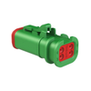 Rectangular Connector Housings - AT06-4S-OMGRN-ND - DigiKey