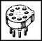 Transistor Socket, 8 Position, Through Hole; No. Of Contacts Amp - Te Connectivity - 16M3440 - Newark, An Avnet Company