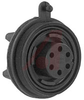 Connector; Socket; 6; 16 AWG; Screw; 3 A; 250 V; 10 Milliohms (Max.); Panel - 70099241 - Allied Electronics, Inc.