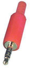 Red Nickel Plated 3.5Mm Audio Plugs - Mono; No. Of Contacts Mcm - 38C8901 - Newark, An Avnet Company