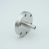 SHV-5 Coaxial Feedthrough, 1 Pin, Grounded Shield, 2.75″ Conflat Flange, Without Air-side Connector - A0331-2-CF - MPF Products, INC.