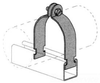 Channel Conduit/Cable Clamp -- PS 1200 1 1/8