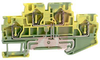 Terminal Block; 20-10 AWG; Green-yellow; 2; 4; PA; 6 kV; 3; I; Spring-Cage -- 70169320