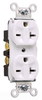 Duplex/Single Receptacle - 5862-W - Legrand - Pass & Seymour