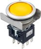 Pb Sw, Dpdt, 24Vac/dc, Solder, Yel; Product Range Idec - 47AC9230 - Newark, An Avnet Company