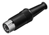 Connector, Din, Plug, 3 Position; No. Of Contacts Switchcraft/conxall - 21M8696 - Newark, An Avnet Company