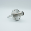 MS High Voltage Series, Multipin Feedthrough, 7 Pins, 12,000 Volts, 7.5 Amps per Pin, 0.05″ Moly Conductors, 2.75″ Conflat Flange - A3977-1-CF - MPF Products, INC.