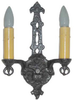 Bronze Double Candle - WS84.DC - Steven Handelman Studios
