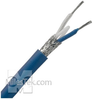 TWCH-78-2 Trompeter Twinaxial Cable Halogen Free Blue jacket 78 ohm 1553B - TWCH-78-2 - MilesTek Corporation