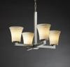 POR-8820-20-WAVE-NCKL Mid. Chandeliers-Glass Up - 750682 - Capital Lighting, Inc.