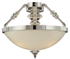 N6932-77 Three Light Semi Flush - N6932-77 - Minka Group