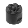 Round Gripper; Tapped Through Hole, Tooth Pattern=Coarse - RGHS-305 - Reid Supply