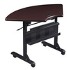 Flipper Table-4624, 1/4 Round Mahogany - 89881 - Visual Sound, Inc.