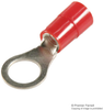 Terminal, Ring Tongue, 3/8In, Crimp, Red; Stud Size - Metric Hoffman Products - 16F9785 - Newark, An Avnet Company