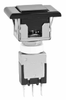Light Touch Miniature Pushbuttons - EB2011P-A-J41A - NKK Switches