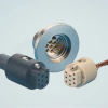 Subminiature C-type Multipin Feedthrough Kit, 9 Pins, 1.18″ QF / KF Flange with Air-side and UHV Cable Assemblies - A2142-1-KIT - MPF Products, INC.