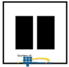 Leviton 2 Gang Decora Residential and Commercial Grade.. - SJ262-S - TelephoneStuff.com