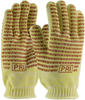 PIP 43-552 Red/Yellow Small Cotton/Kevlar Hot Mill Glove - 9.5 in Length - 616314-19289 - 616314-19289 - R. S. Hughes Company, Inc.