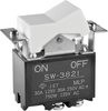 Rocker Switch, Dpst, 30A, 250V, White; Switch Operation Nkk Switches - 59P3343 - Newark, An Avnet Company