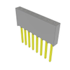 Headers, Receptacles, Female Sockets - SSQ-108-03-L-S-ND - DigiKey