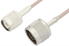 N Male to TNC Male Cable 72 Inch Length Using RG316 Coax - PE3989-72 - Pasternack