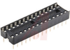 Socket, DIP;28Pins;Dual Leaf;Economy Ladder;0.3In.;Phosphor Bronze - 70042912 - Allied Electronics, Inc.