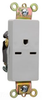 Duplex/Single Receptacle -- 26661-GRY - Image