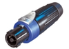 NEUTRIK Speakon 4P Jack (Black) - NLT4FX-BAG - Visual Sound, Inc.