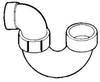 PVC DWV P-Trap - 434415 - Bow Plastics Ltd.