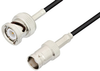 BNC Male to BNC Female Cable 12 Inch Length Using RG174 Coax - PE3C3325-12 - Pasternack