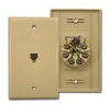 Wall Jacks - 4625B-46W - Leviton Manufacturing