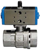 Pneumatic Actuated Ball Valve -- 8P0133/8P0134 2-Way SS - Image