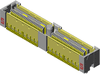 Shielded High Speed Socket Strip - QFSS-DP Series - Samtec Inc.