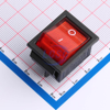 Key/Switch >> Rocker Switches -- KCD4-4P-R - Image