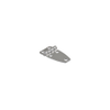 Hinge, Small Leaf, Large Leaf, 38 mm  Long, 304 Stainless Steel, Passivated - N6-4E-426-20 - Southco